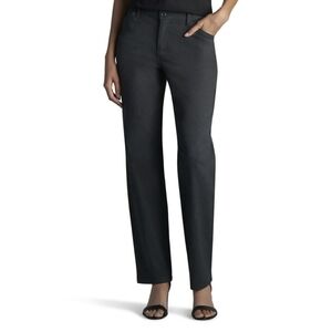 Lee Relaxed Fit Straight Leg Pants in Black Size 4